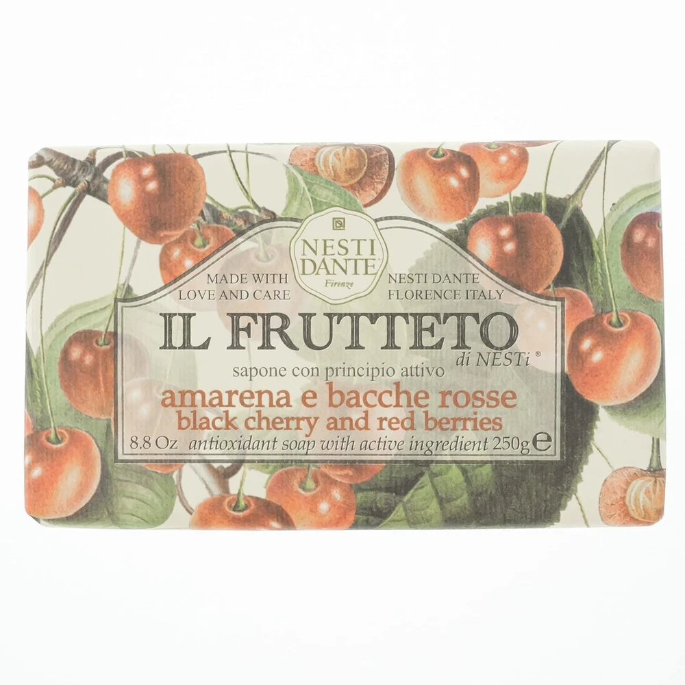 Nesti Dante Il Frutetto Soap Juodas Cherry & Raudona Berries 250 g