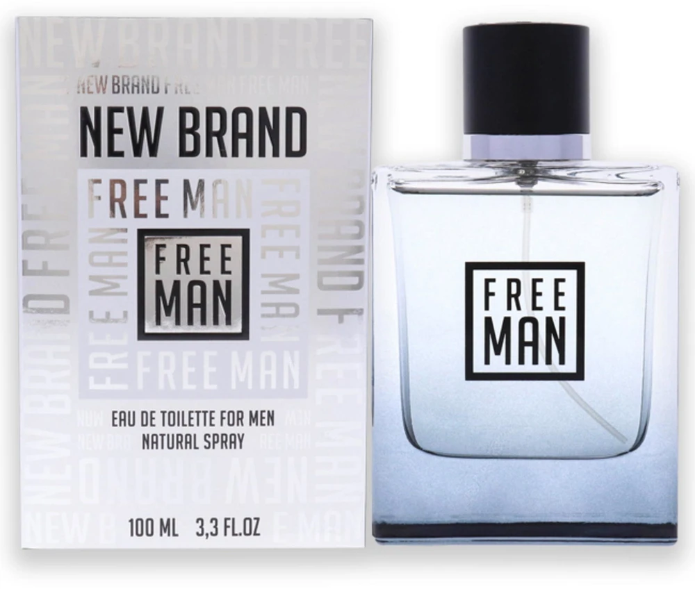 New Brand Free Man Eau De Toilette 100 ml