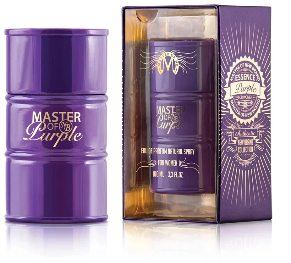 New Brand New Brand, Master Of Violetinė, Eau De Parfum, 100 ml