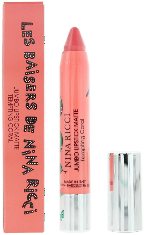 Nina Ricci Jumbo Matte Kreminis Lipstick Tempting Coral 2.5 g