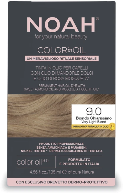 Noah Color In Oil 9.0 Aliejiniai plaukų dažai, 135 ml