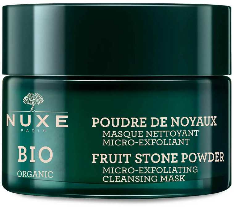Nuxe NUXE BIO* Mikrošveičiamoji valomoji kaukė - milteliai su vaisių kauliukais 50ml