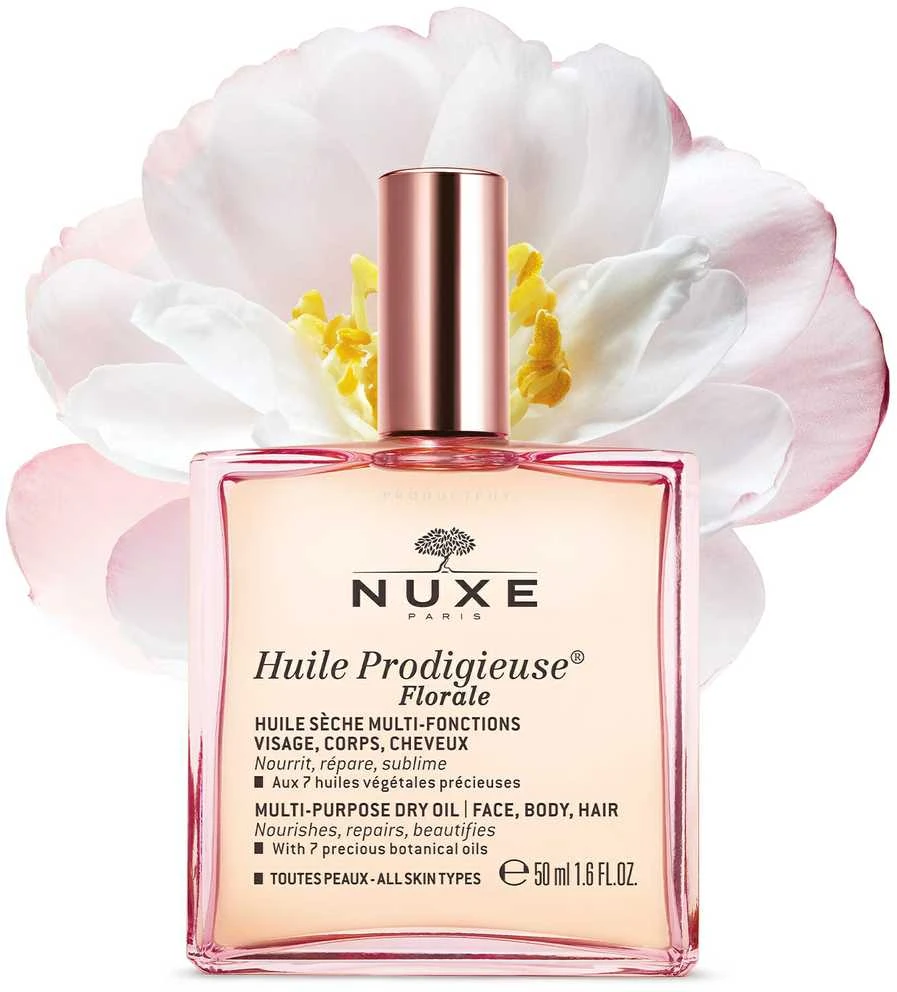 Nuxe Sausasis aliejus „Huile Prodigieuse Florale® Multi-purpose dry oil“ (veidui ir kūnui puoselėti), 50 ml