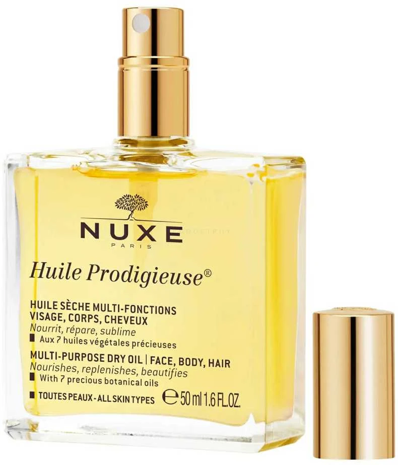 Nuxe Sausasis aliejus „Huile Prodigieuse® Multi-purpose dry oil“ (veidui ir kūnui puoselėti), 50 ml