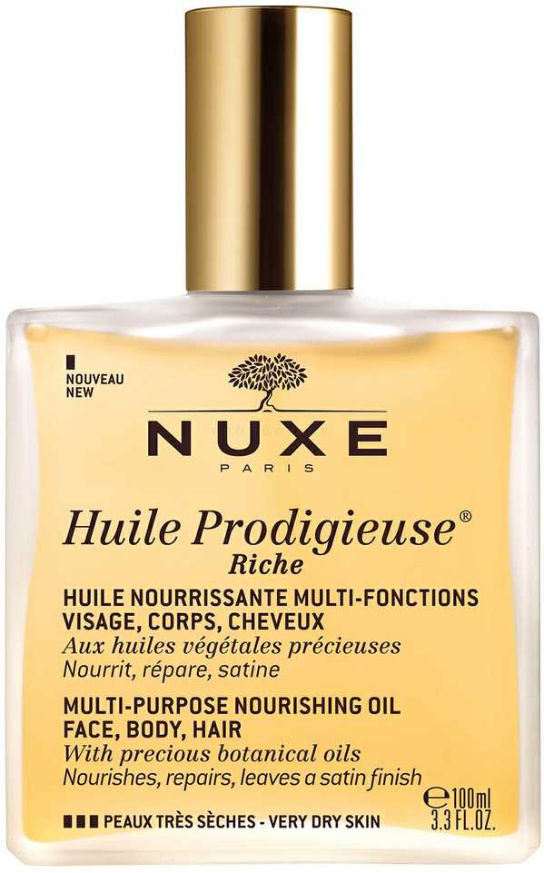 "Nuxe Huile Prodigieuse Riche" labai sausai odai 100ml