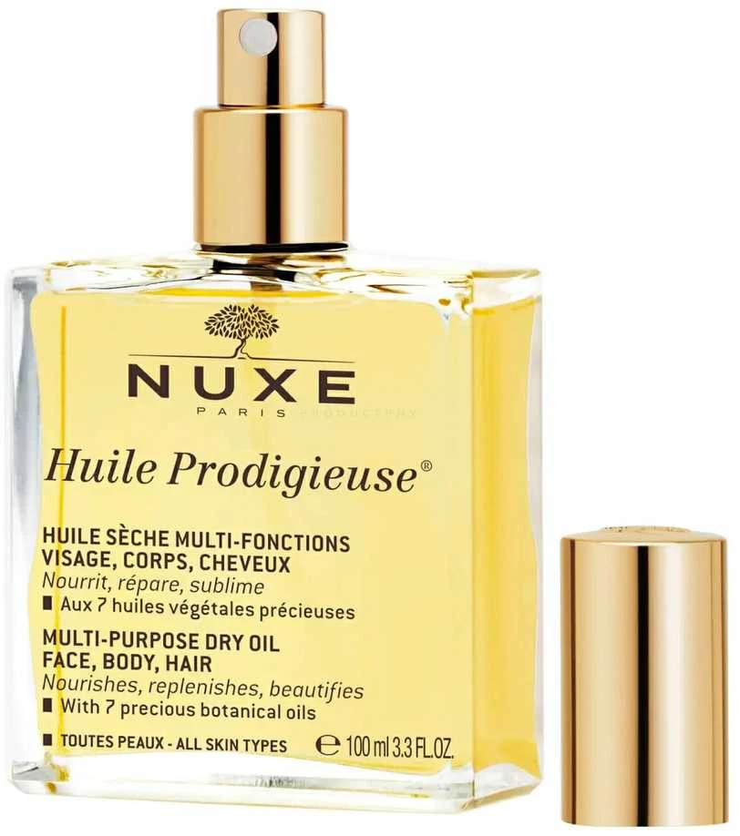 Nuxe Sausasis aliejus „Huile Prodigieuse® Multi-purpose dry oil“ (veidui ir kūnui puoselėti), 100 ml