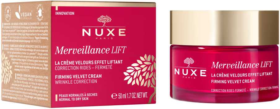 NUXE Stangrinamasis aksominės tekstūros kremas „Merveillance LIFT“ 50 ml