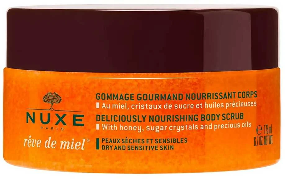 "Nuxe Rêve De Miel" kūno šveitiklis 175ml