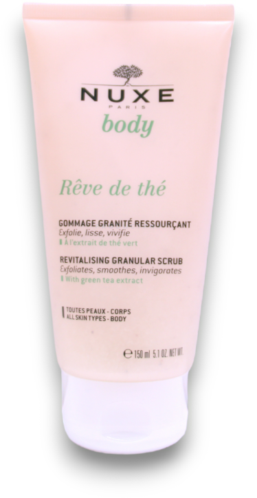 Atkuriamasis šveitiklis „NUXE Body Rêve de Thé“ su granulėmis, 150 ml