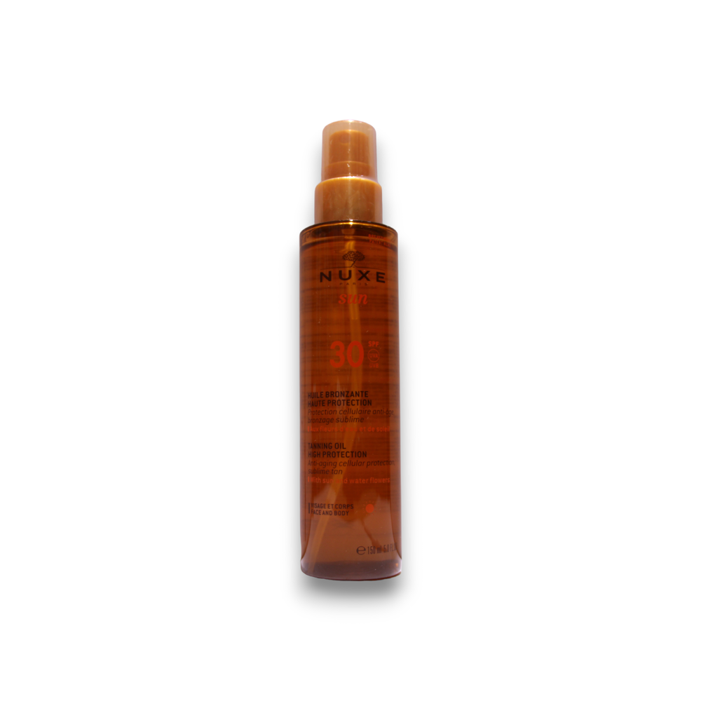 "Nuxe" saulės įdegio aliejus veidui ir kūnui Spf30 150ml