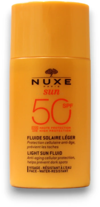 NUXE Sun Light Fluid Face Sun Care unisex, 50 ml