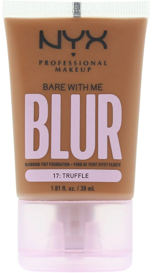 Nyx Bare With Me Blur natūralaus apdailos skystas makiažo pagrindas BWMBT17 Truffle No, 30 ml