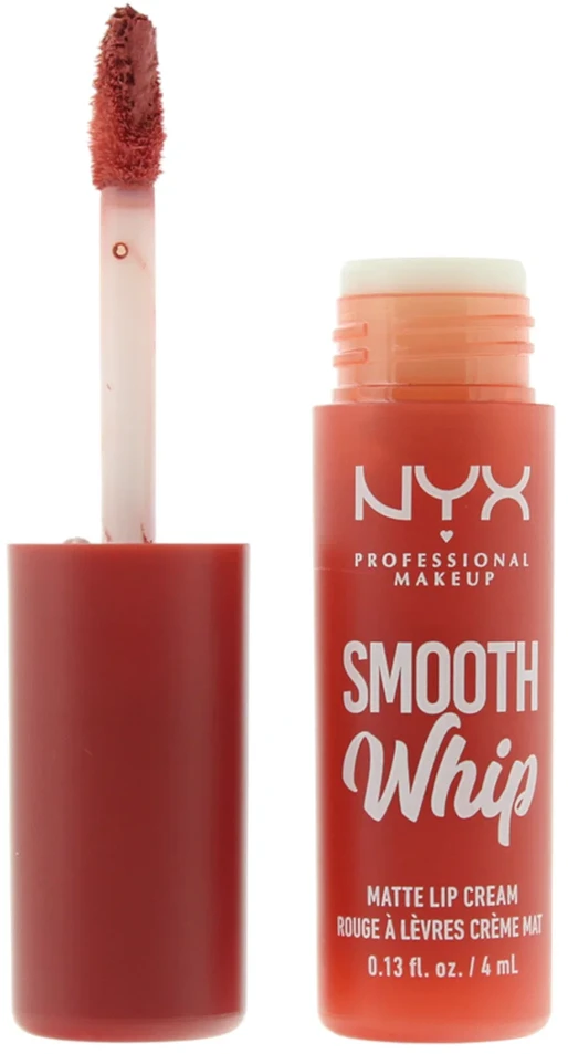 NYX Matiniai skysti lūpų dažai Smooth Whip, 4 ml, spalva - Kitty Belly
