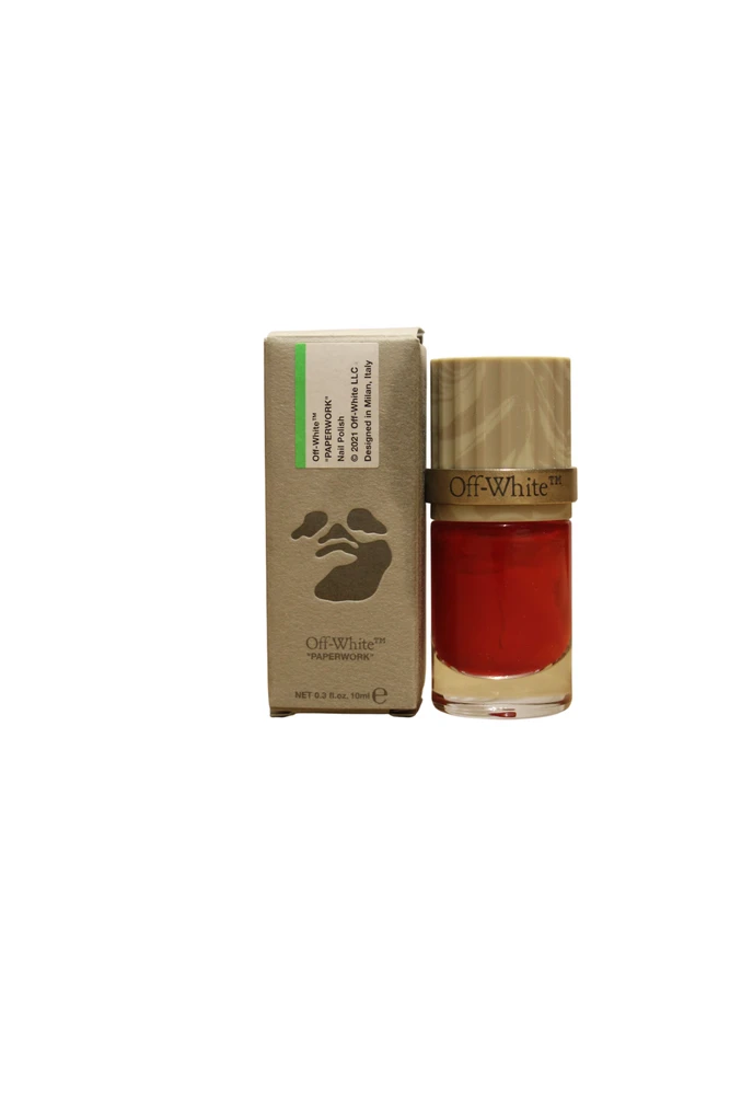 Off White Off Baltas Off-Balta spalva Matter Nagų lakas Fuchsia, 10 ml