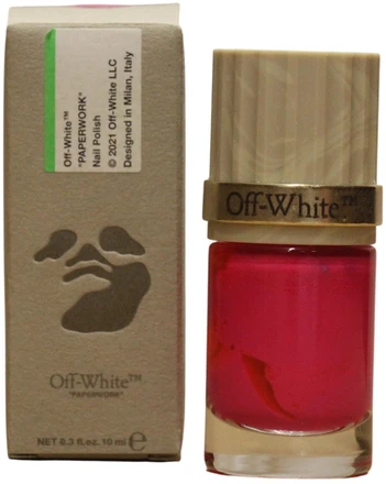 Off White Off Baltas Off-Baltas Color Matter Nagų lakas Rožinė, 10 ml