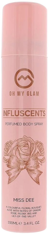 Oh My Glam Influscent Miss Dee kūno purškiklis Lily of the Valley, 100 ml