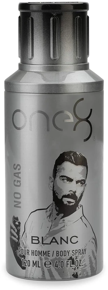 One 8 Blanc No Gas Scented Purškiklis Vyrams, 200 ml