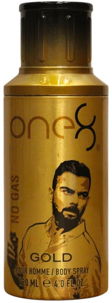 One 8 No Gas Gold Scented Purškiklis For Men, 120 ml