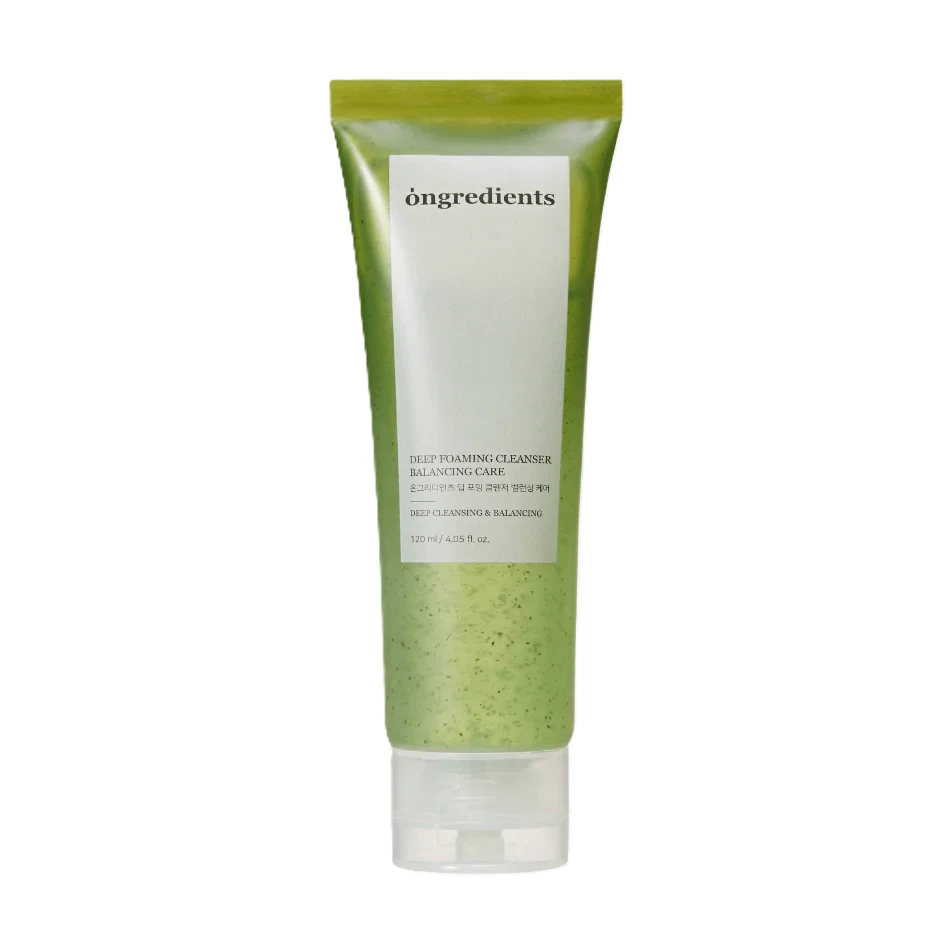 Ongredients Deep Foaming Valiklis Cleansing & Purifying Cleansing Foam, 120 ml
