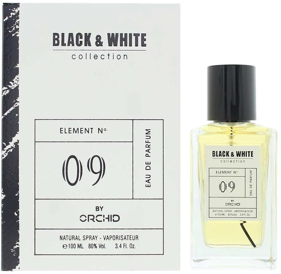 Orchid Juodas & Baltas Collection-Element No. 09 EDP parfumuotas vanduo unisex, 100 ml