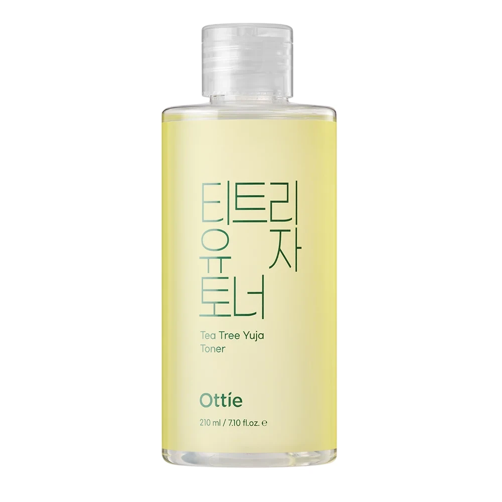 Ottie Tea Tree Yuja drėkinantis valomasis tonikas, 210 ml