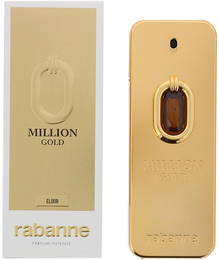 Paco Rabanne Million Gold Eliksyras Parfum Intense Purškiklis, 200 ml
