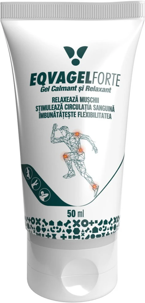 Tzmo Pasteur, Eqvagel Forte, priešuždegiminis ir atpalaiduojantis vietinio poveikio gelis raumenims, 50 g, unisex