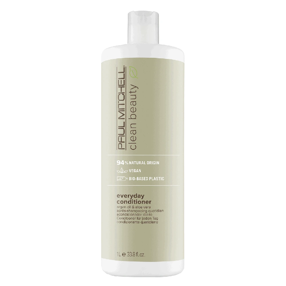 Paul Mitchell Clean Beauty Everyday veganiškas plaukų kondicionierius, gerinantis plaukų elastingumą, 1000 ml