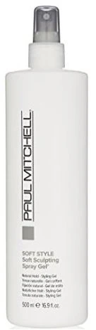 Paul Mitchell Soft Style Soft Sculpting plaukų formavimo gelis be parabenų, skirtas natūraliai fiksacijai, 500 ml