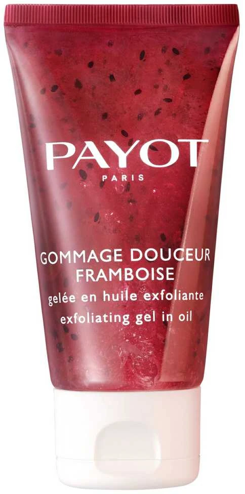 PAYOT Les Démaquillantes Exfoliating Oil Gel gelinis šveitiklis su aviečių sėklomis, 50 ml
