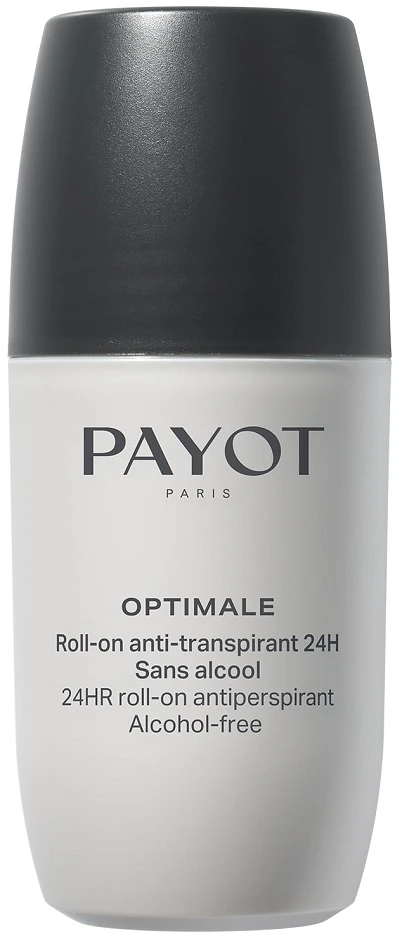 Payot Homme Optimale Deo Roll-On Anti-Transpirant 24H rutulinis antiperspirantas vyrams be alkoholio, 75 ml