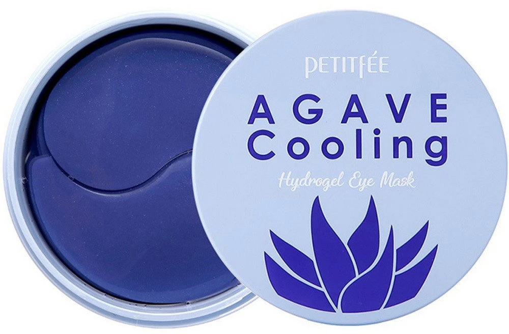 Petitfee Agave Cooling Hydrogel Eye Mask paakių pagalvėlės, 60 vnt