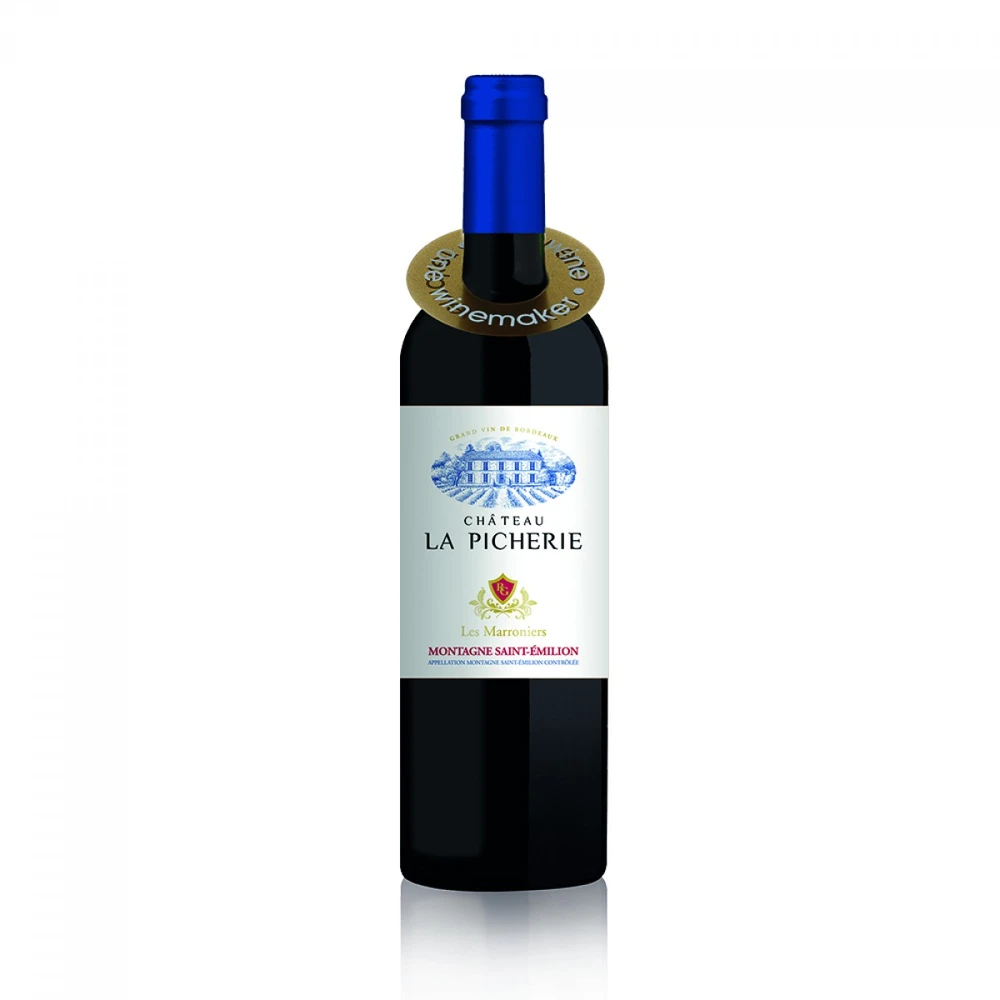 Peuch & Besse, La Picherie Les Marronniers, Raudona Wine, 750 ml