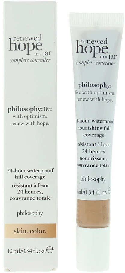 Philosophy Renewed Hope In A Jar Atsparus vandeniui Full Coverage Liquid Maskuoklis 6.5 Tan, 10 ml