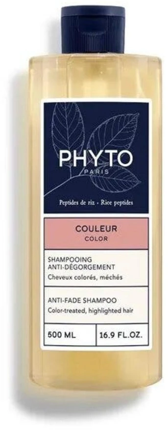 Phyto Color Anti-Fade Šampūnas šampūnas dažytiems ir paryškintiems plaukams, 500 ml