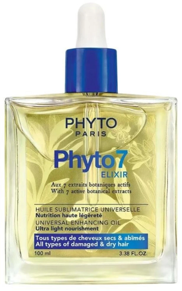 Phyto 7 Eliksyras Universal Enhancing Oil aliejus plaukams, 100 ml