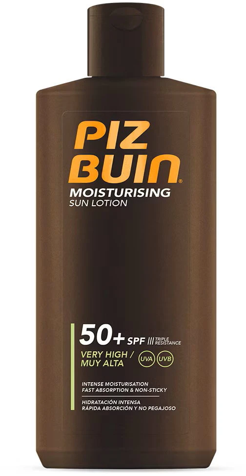 PIZ BUIN Moisturising Sun Lotion Sun Losjonas kūnui unisex, 200 ml