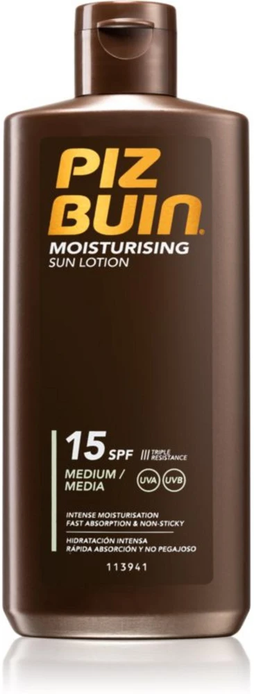 Piz Buin (Drėkinamasis losjonas nuo saulės) SPF 15 (Drėkinamasis losjonas nuo saulės) 200 ml