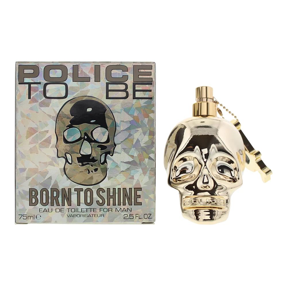 Police To Be Born To Shine Man Tualetinis vanduo Vyrams 75ml