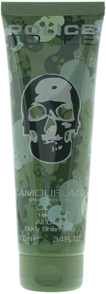 Police, To Be Camouflage, Soft, Kūno prausiklis, All Over Body, 100 ml