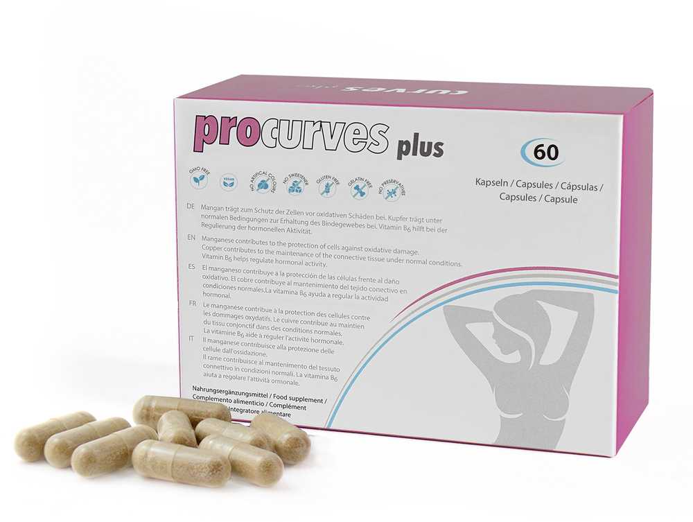 500Cosmetics 500 COSMETICS - PROCURVES PLUS NATURAL BREAST ENHANCEMENT CAPSULES