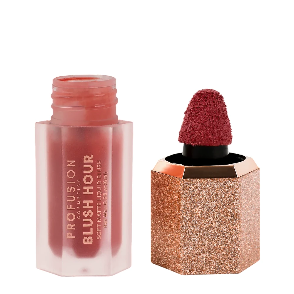 Profusion Cosmetics Profusion Blush Hour Soft Matte Liquid Blush kreminiai skysti skaistalai Paloma 6ml