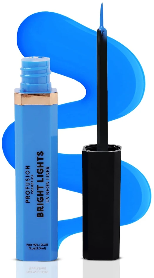 Profusion Cosmetics Neon Long Lasting & Illuminating Liquid Akių apvadas Bolt 1.5 ml