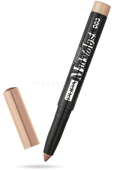 Pupa Milano Pupa Made To Last Atsparus vandeniui Eyeshadow #003 Nude Gold, 1.4 g