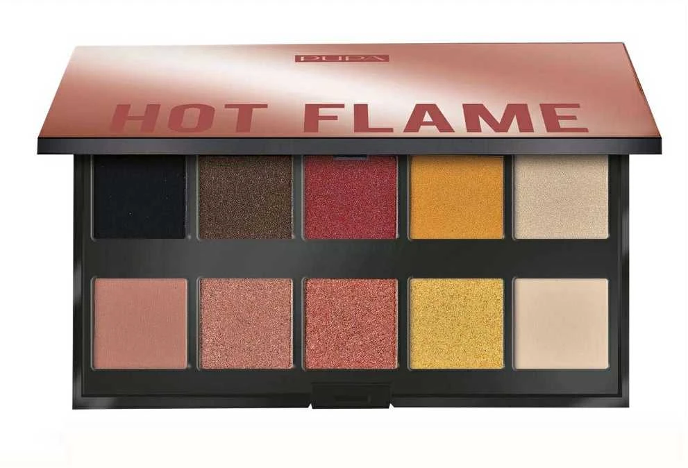 „Pupa Make Up Stories“ akių šešėlių paletė „002 Smokey Vibes“ 7 atspalviai 13,3 g
