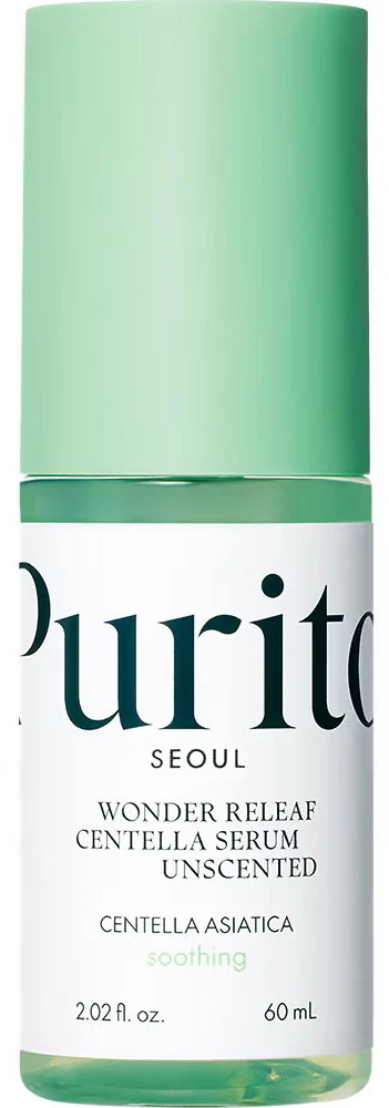 Purito Wonder Releaf Centella Serum Unscented raminamasis veido serumas, 60 ml