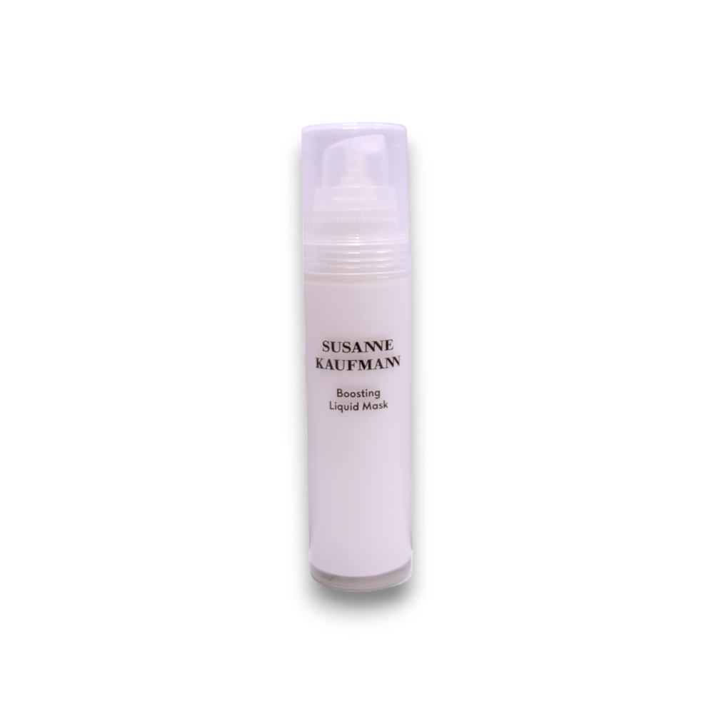 „Radiance Collection“ rinkinys Susanne Kaufmann: veido kaukės ir šveitikliai, senėjimą stabdanti gelinė kaukė be sulfatų, 50 ml + veido kaukės ir šveitikliai, šveičiamasis fermentų valiklis, 15 ml + veido serumai ir aliejai, drėkinamasis hialurono rūgšties serumas veidui, 15 ml