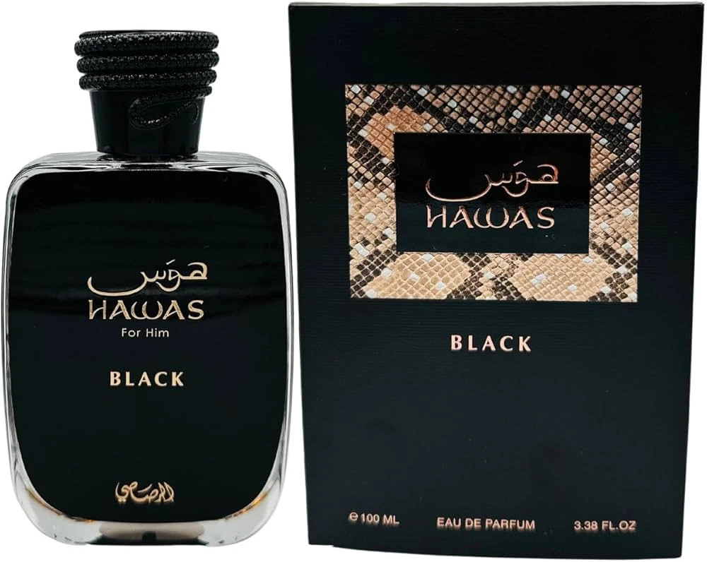 Kvepalai vyrams Rasasi Hawas Black EDP, 100 ml