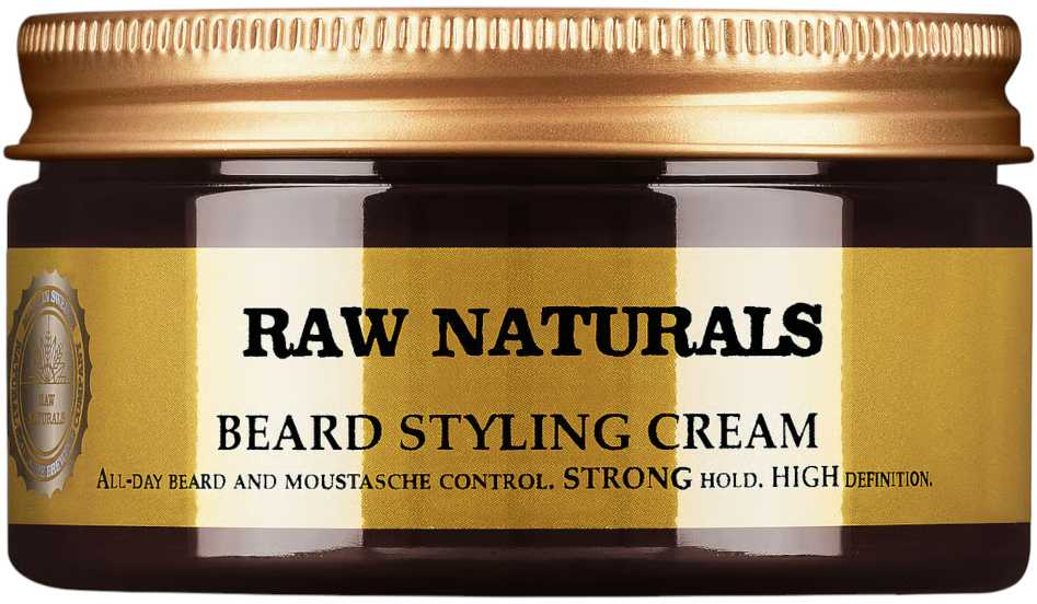 „Raw Naturals“ barzdos formavimo priemonė „Barzdos kreminis“, minkštinamasis, 100 ml
