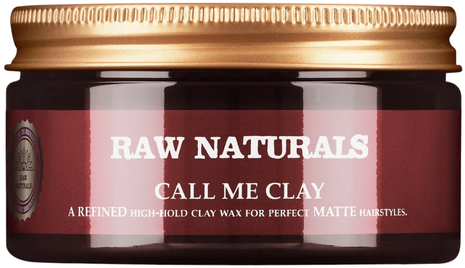 „Raw Naturals“, „Call Me Clay“, plaukų formavimo molis, 7/10, 100 ml vyrams